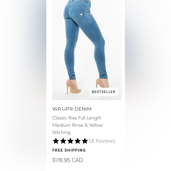 Skinny butt jeans light blue - Picture 1 of 2